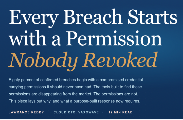 Every Breach Starts with a Permission